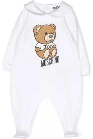 Moschino Teddy Bear cotton pajamas - White
