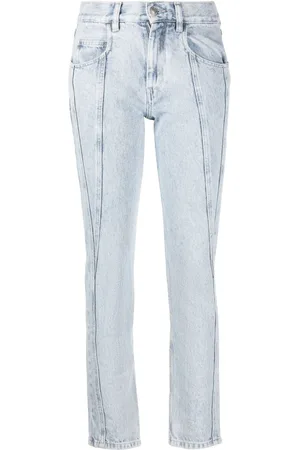 Isabel Marant Mid-rise straight-leg jeans