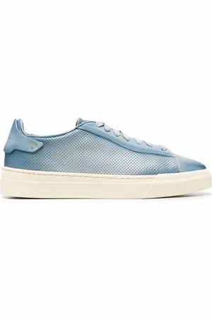 santoni Faded low-top sneakers