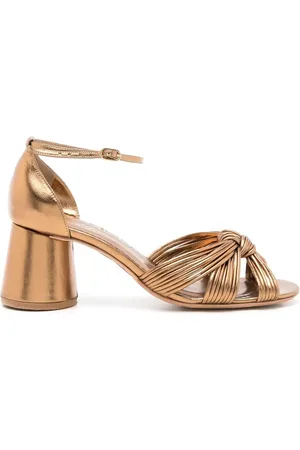 Sarah Chofakian Ocean metallic pumps
