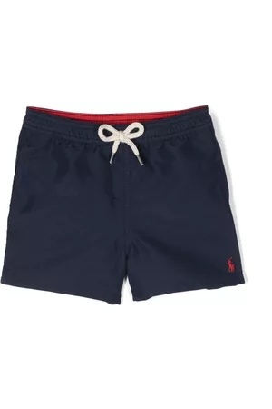 Ralph Lauren Swim Shorts - Polo Pony motif swim shorts - Blue