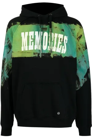Stain Shade X Hiroshi Fujiwara slogan-print hoodie