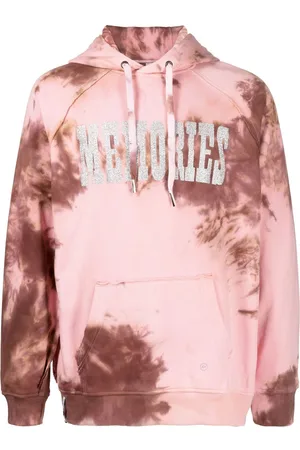 Stain Shade X Hiroshi Fujiwara tie-dye print hoodie