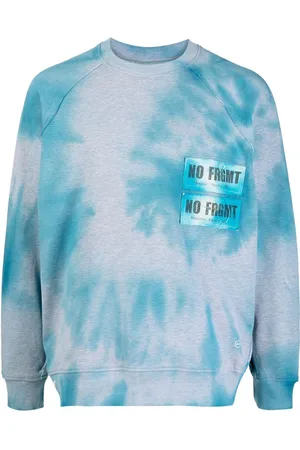 Stain Shade X Hiroshi Fujiwara tie-dye effect sweatshirt