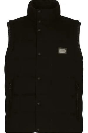 Dolce & Gabbana Logo-tag padded vest