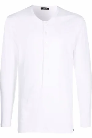 Tom Ford Round-neck Henley T-shirt