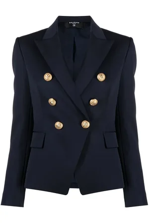 Balmain Double-breasted peak-lapels blazer