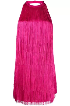 Pinko Women Party mini dresses - Low back fringe minidress