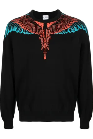 MARCELO BURLON Icon Wings long-sleeve sweatshirt