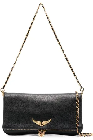 Zadig & Voltaire, Bags, Zadig Voltaire Kate Wrinkled Bag In Black Leather