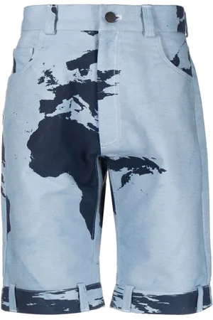 Stain Shade Abstract-print Bermuda shorts