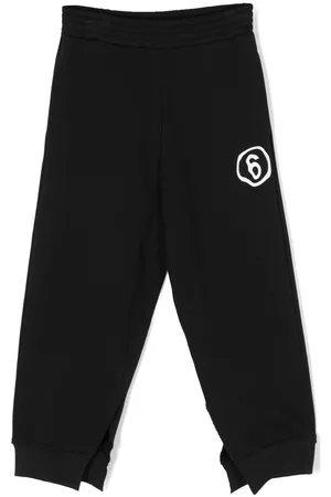 Maison Margiela Logo-print track pants - Black
