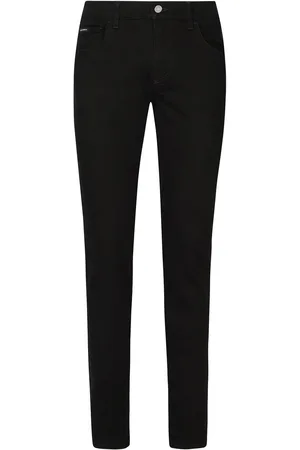 Dolce & Gabbana Logo-appliqué skinny jeans