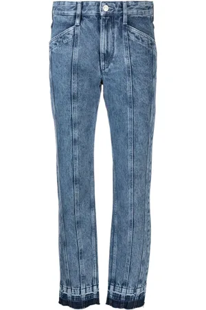 Marant Etoile Low-rise slim-cut jeans