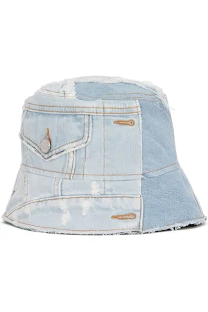 Dolce & Gabbana Patchwork-denim bucket hat