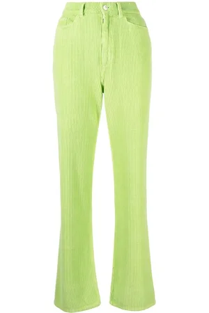 Wandler Rose ribbed straight-leg trousers