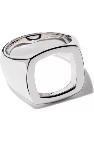 TOM WOOD Cushion open ring - SILVER