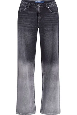 Karl Lagerfeld Ombré-effect straight jeans