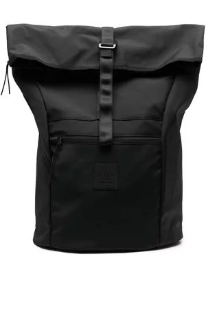 C.P. Company Men Rucksacks - Logo-patch foldover backpack - Black