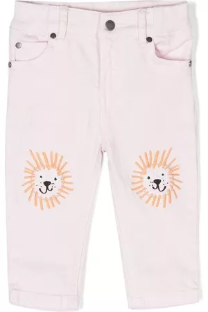 Stella McCartney Straight Jeans - Mid-rise straight jeans - Pink