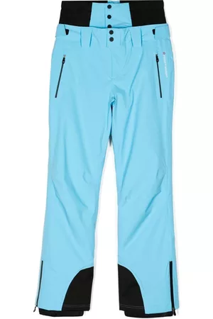 Perfect Moment Girls Ski Suits - Chamonix panelled ski trousers - Blue