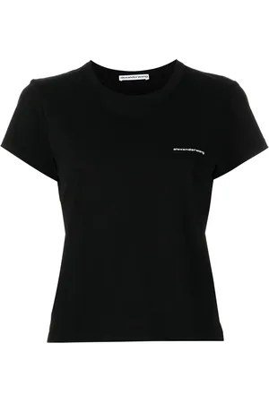 Alexander Wang Shrunken logo T-shirt