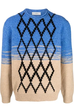 PRINGLE OF SCOTLAND Argyle-pattern wool jumper