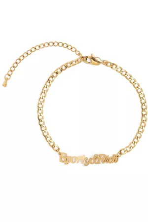Sporty & Rich Curb-chain anklet - Gold