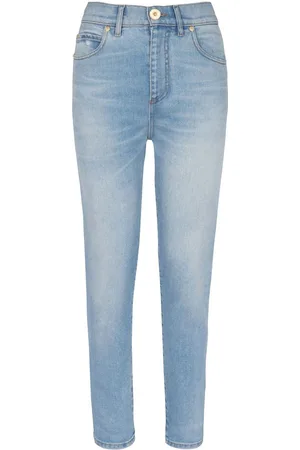 Balmain High-rise slim-cut jeans