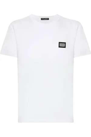 Dolce & Gabbana Logo-tag cotton T-shirt