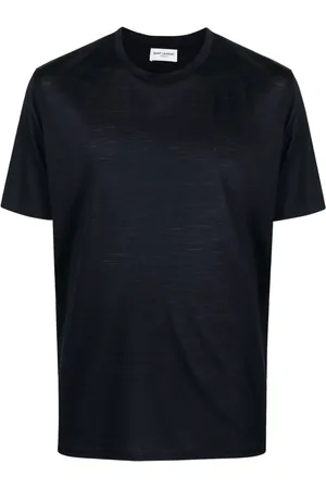 Saint Laurent Crew neck cotton T-shirt