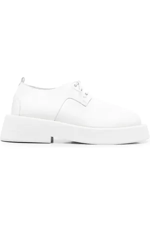 MARSÈLL Lace-up leather derby shoes