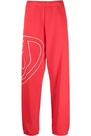 Diesel P-Marky-Megoval cotton track pants