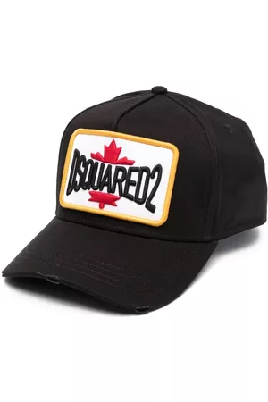 Dsquared2 Logo-patch trucker cap - Black