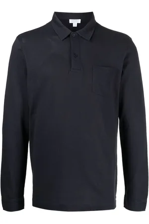 Sunspel Riviera long-sleeve polo shirt
