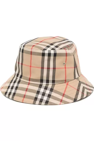 Burberry Hats - Check-print bucket hat - ARCHIVE BEIGE