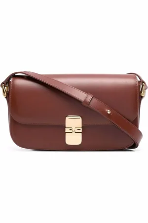 A.P.C. Grace foldover crossbody bag