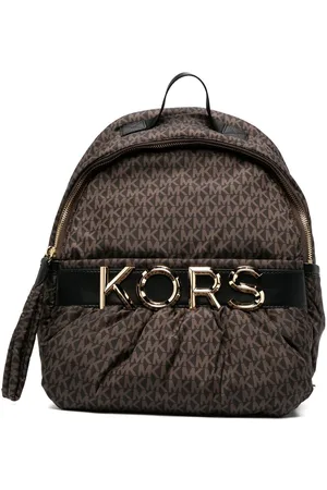 Michael Kors Adina Monogram Logo Backpack - One Size