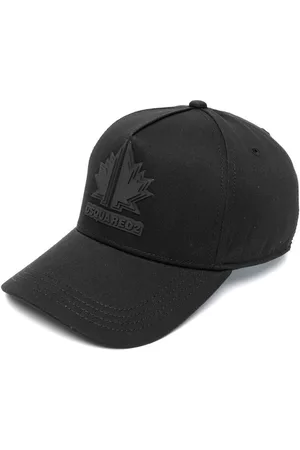 Dsquared2 Boys Caps - Logo-print cotton cap - Black