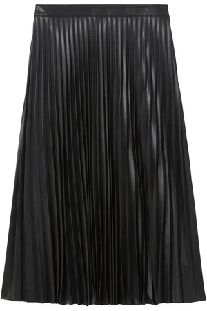 Proenza Schouler Faux-leather pleated skirt