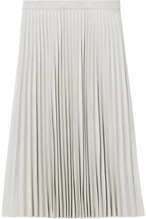 Proenza Schouler Faux-leather pleated skirt