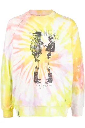 Stain Shade X Hiroshi Fujiwara tie-dye print sweatshirt