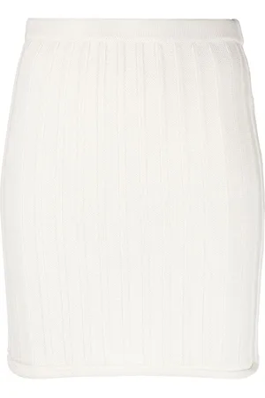 Filippa K Ribbed-knit mini skirt