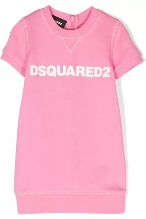 Dsquared2 Logo-print T-shirt dress - Pink
