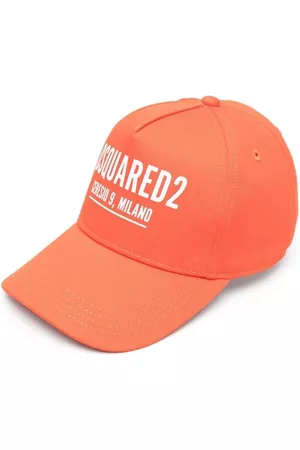 Dsquared2 Logo-print cap - Orange
