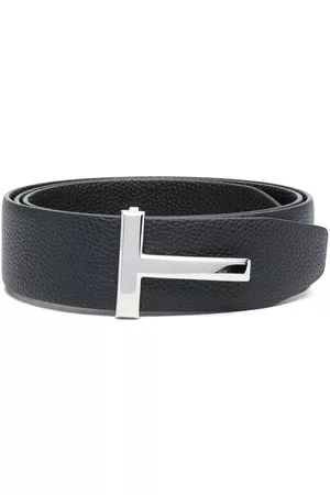 Tom Ford Men Belts - Reversible logo belt - Blue