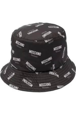 Moschino Logo print bucket hat