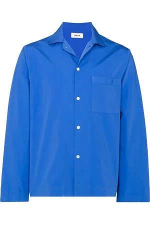 Tekla Organic cotton pajama shirt
