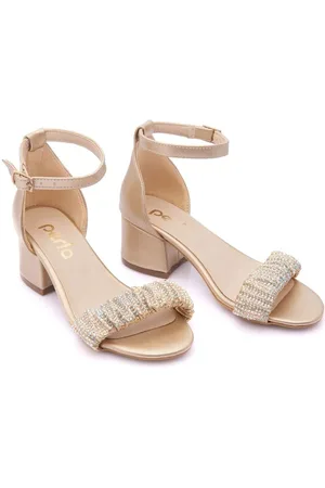 Tulleen Rhinestone-embellished scrunch-strap sandals