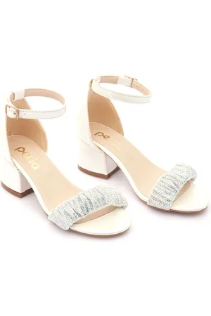 Tulleen Rhinestone-embellished scrunch-strap sandals